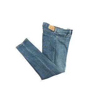Levi Strauss & Co Mens 27x28 Mid Rise Blue Jeans 31 Shaping Skinny